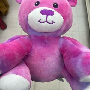 Pink and Purple Plush Bear